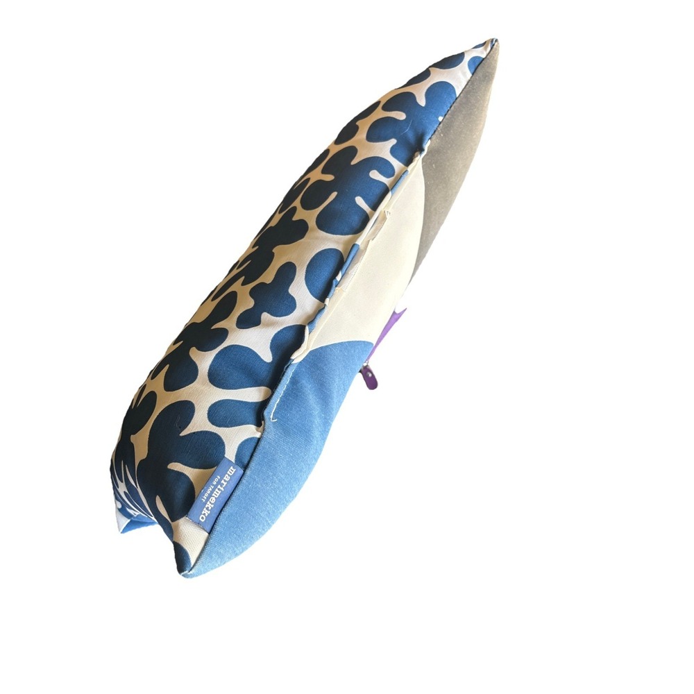 Marimekko For Target Outdoor Pillow  Black White Blue